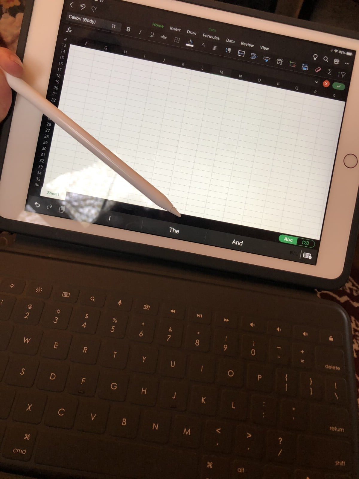 iPad được sử dụng để lập kế hoạch bố trí khu vườn